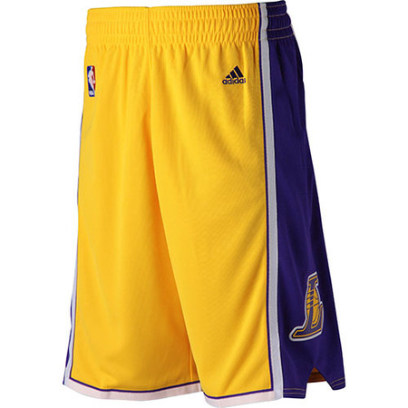 Adidas Short Lakers (amarillo)