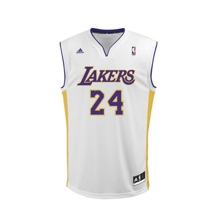 Adidas Camiseta Réplica Bryant Lakers (weiß/purple/gelb)