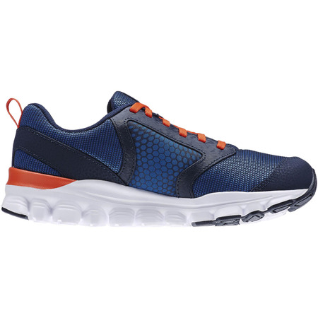 Reebok Junior Hexaffect Run 2.0 Wild (azul indigo/naranja/blanco)