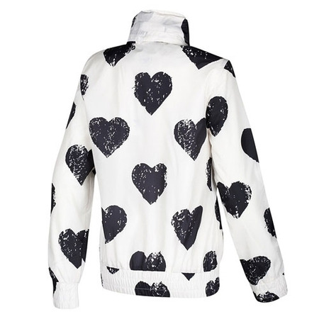 Adidas Chaqueta Mujer Heart Graphic WB (weiß/schwarz)