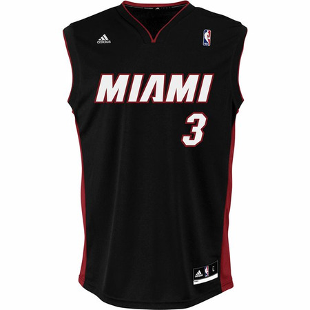 Adidas Jersey Replica Wade Miami (schwarz/rot)