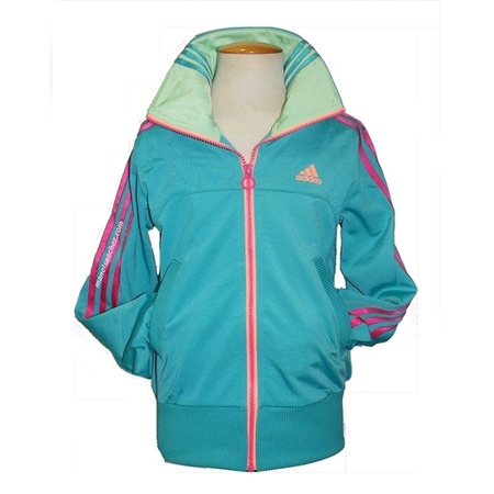 Adidas Chaqueta YG Reinv TT (grün/pink)