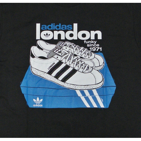 Adidas Camiseta Graphic London (negro)