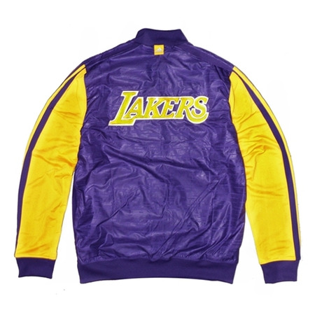 Adidas On-Court Angeles Lakers Jacke (violett/gelb)