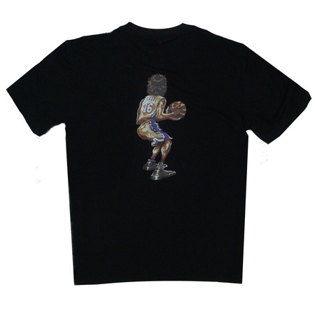 Adidas NBA GFX Caricature Tee Herren (schwarz)