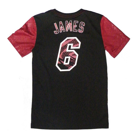 Adidas Summer Run Heat James No 6 Tee Young (schwarz/burgund)