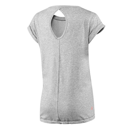 Adidas Reload Imagen Tee Q12 Damen (grau/weiß)