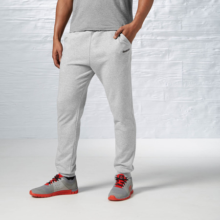 Reebok Pantalón Hombre Elemente Fit Manschette (gris)