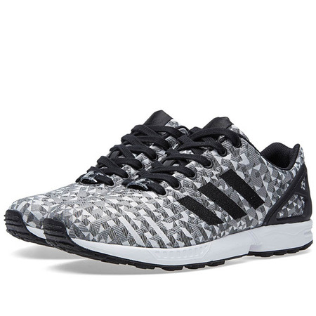 Adidas Originals ZX Flux Weave "Pixel" (negro/white/gris)