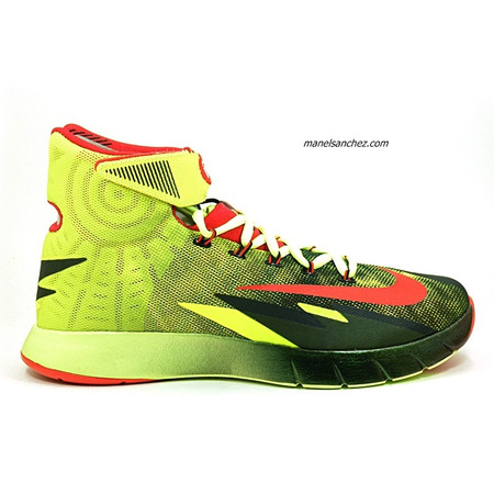 Nike Zoom Hyper Rev Kyrie Irving "Volt" (760/lima/negro/crinsom)