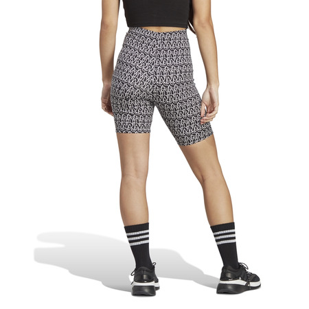 Adidas Allover Graphic Biker Shorts