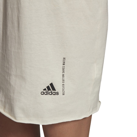 Adidas Athletik recycelte Baumwolle Over-Sized T-Shirt Kleid