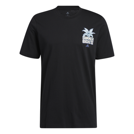 Adidas Basketball Sommer Eimer Tee "Schwarz"