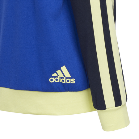 Adidas Basketblall Young Lil Stripe Hoodie "Bold Blue"