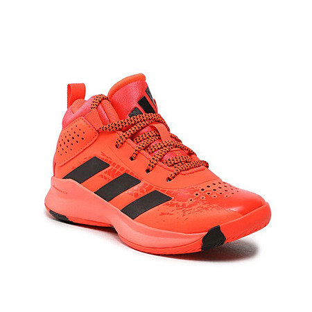 Adidas Cross Em Up 5 Kids Wide "SolRed"