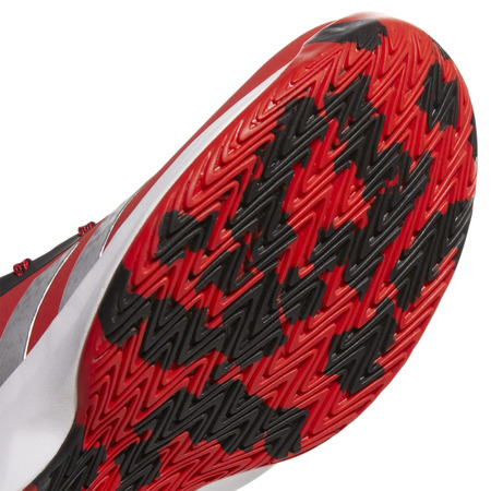 Adidas Cross Em Up 5 Kids Wide "Vivid Red"