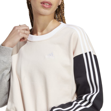 Adidas Essentials 3-Strips Crop Sweatshirt