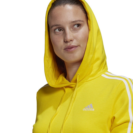 Adidas Essentials 3-Streifen Cropped Hoodie