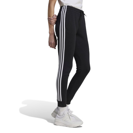 Adidas Essentials 3-Streifen Fleece Joggers "Black-White"