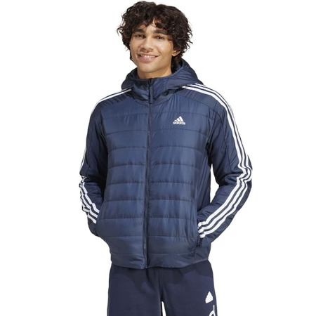 Adidas Essentials 3S Hooded Hybrid Jacket "Blue"