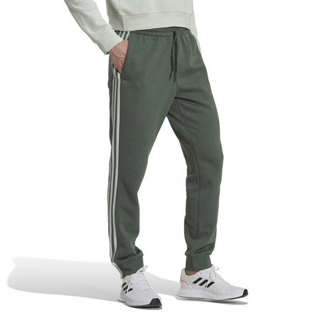 Adidas Essentials Fleece Tapered Manschette 3-Streifen Jogger