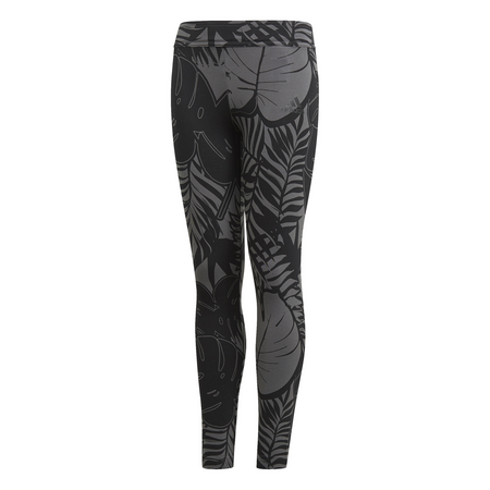 Adidas Girls Future Icons AOP Tight "Grey Five-Black"