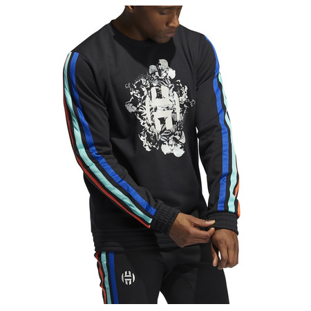 Adidas Harden Fleece Crew "Schwarz"