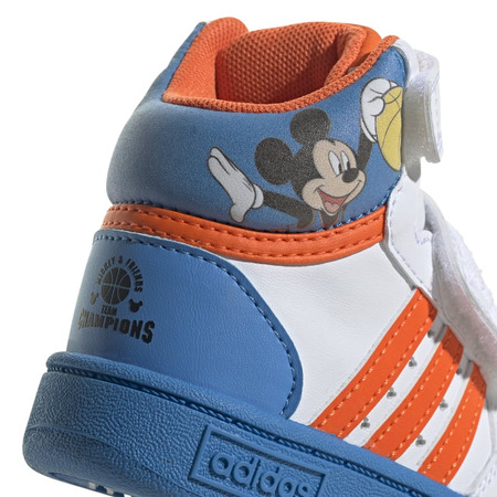 Adidas Hoops Mid Mickey "Impact Orange"