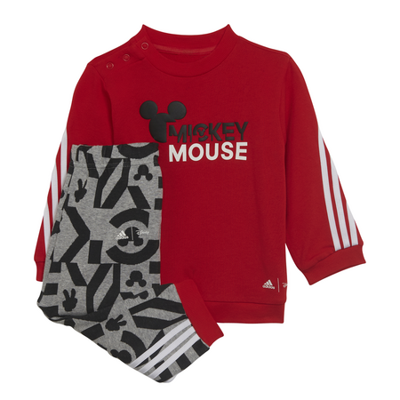 Adidas Infants x Disney Mickey Maus Joggers Trainingsanzug "Vivid Red"