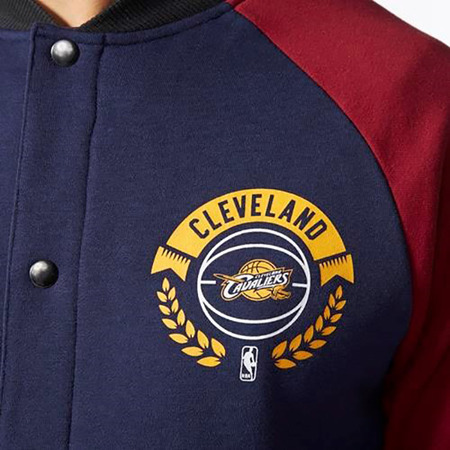 Adidas Jacke washed Basket Cleveland Cavaliers