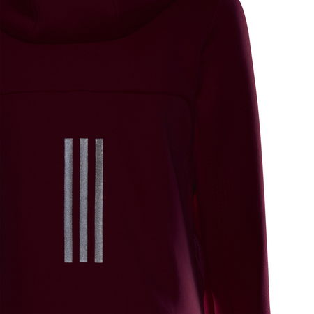 Adidas Junior Girls FZ Training Climawarm Hoodie (Real Magenta)