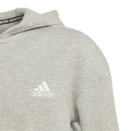 Adidas Junior YB MH 3-Streifen Full Zip Hoodie