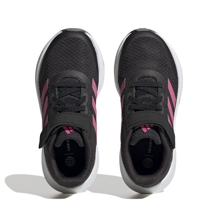 Adidas Kids RunFalcon 3.0 Elastische Spitze "Black-Pink"