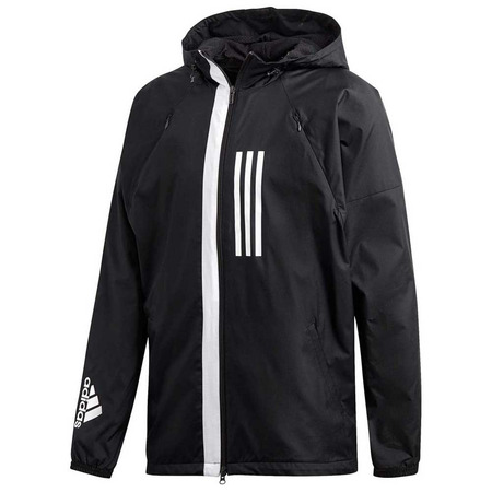 Adidas M WND Jacke Fleece gefüttert