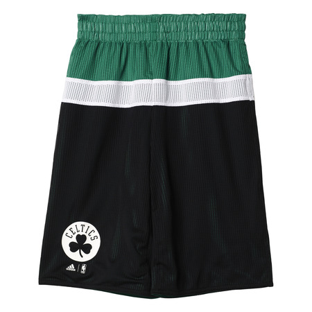 Adidas NBA Short Niño Boston Celtics Winter Hoops Rev (schwarz/grün/weiß)