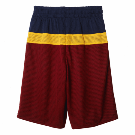 Adidas NBA Short Niño Cleveland Cavaliers Winter Hoops Rev (Bordeaux/Navy/Yellow)