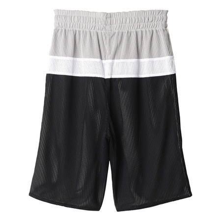 Adidas NBA Short Niño Houston Rockets Winter Hoops Rev (schwarz/weiß/grau)