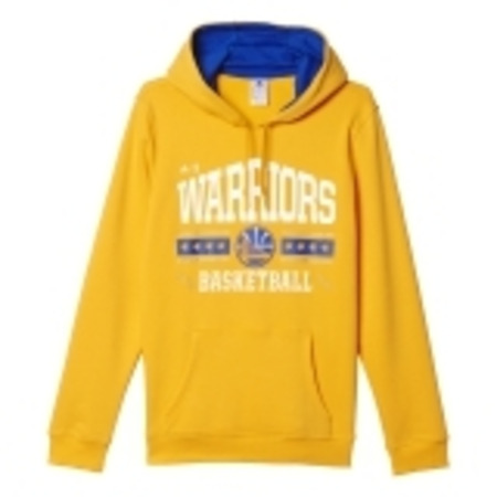 Adidas NBA Washed Pullover Hoody Golden State Warrios (Amarillo/Blanco/Azul)