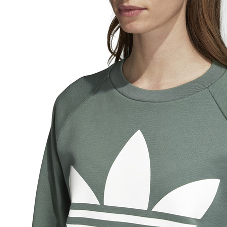 Adidas Orginals Sweatshirt Trefoil Crew W (Trace Green)