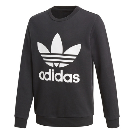 Adidas Original Trefoil Crew Junior (BLACK)