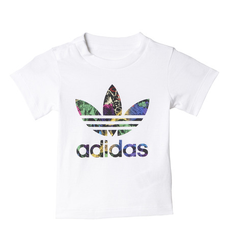 Adidas Originals Bebé Camiseta Animal (weiß)