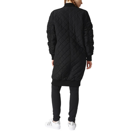 Adidas Originals Bomber Long Quilted Jacket W (Schwarz)