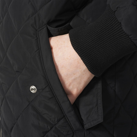 Adidas Originals Bomber Long Quilted Jacket W (Schwarz)