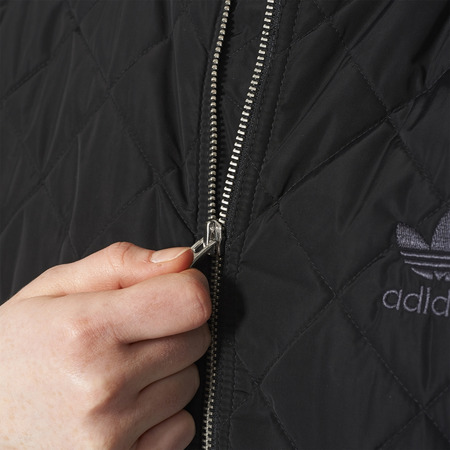 Adidas Originals Bomber Long Quilted Jacket W (Schwarz)