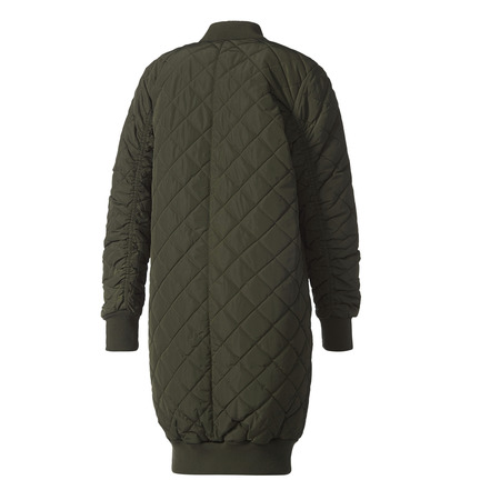 Adidas Originals Bomber Long Quilted Jacket W