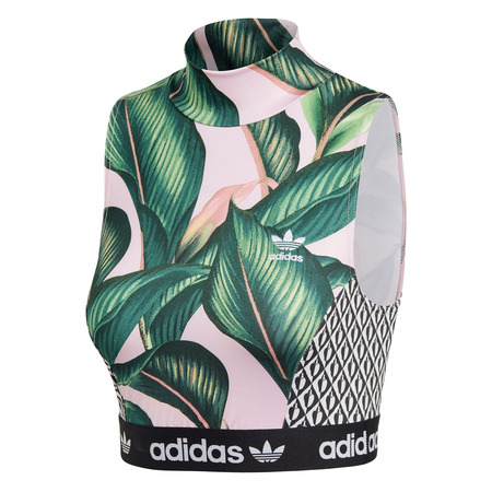 ADIDAS ORIGINALS BRA TOP W "TROPICAL LEAF" (MULTICOLOR)