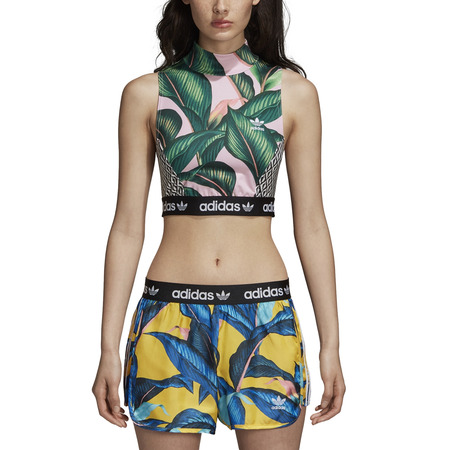 ADIDAS ORIGINALS BRA TOP W "TROPICAL LEAF" (MULTICOLOR)