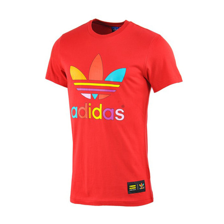 Adidas Originals Camiseta Mono Color Trefoil Pharrell Williams (roja)