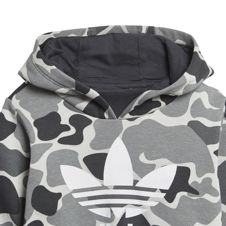 Adidas Originals Camo Trefoil Hoodie Set Infants "Carbon"