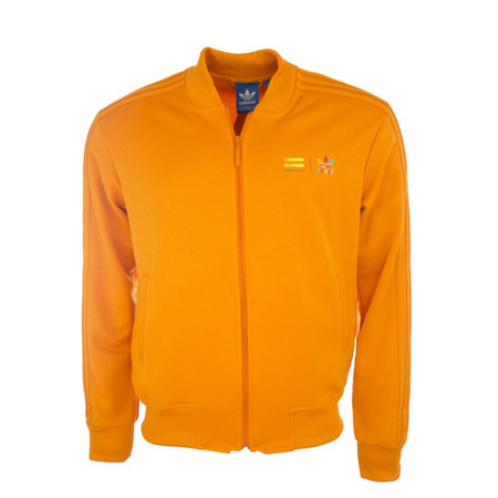 Original Adidas Jacke Farbe Superstar Pharrell Williams (orange)